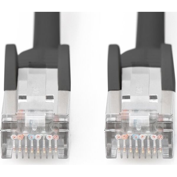 Digitus Patchkabel, CAT6, RJ45 St/St, 5.0m, S-FTP, AWG 27/7, LSZH, sw