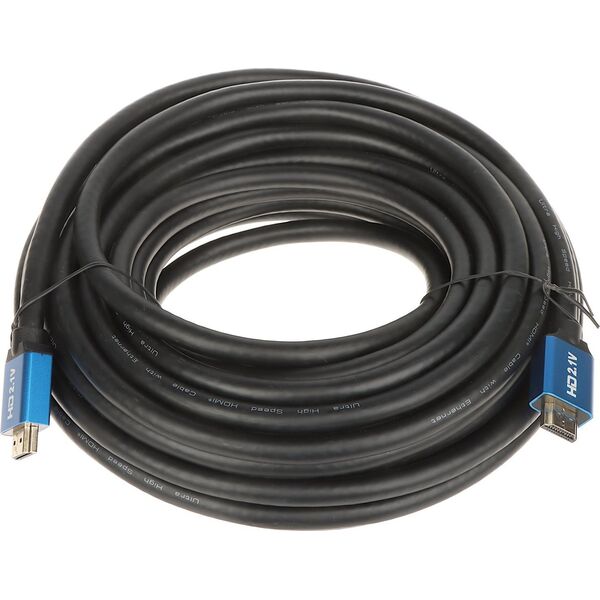 Kabel HDMI - HDMI 15m czarny (HDMI-15-V2.1)