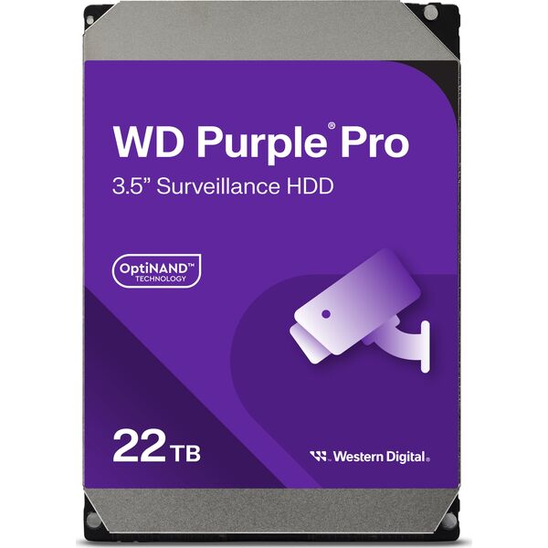 Dysk serwerowy WD Purple Pro 22TB 3.5'' SATA III (6 Gb/s)  (WD221PURP)