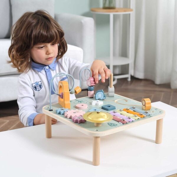 Viga Toys Viga PolarB Stół Stolik Edukacyjny Pętla Cymbałki Sensoryka