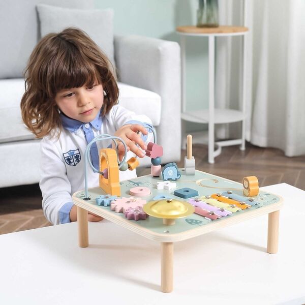 Viga Toys Viga PolarB Stół Stolik Edukacyjny Pętla Cymbałki Sensoryka