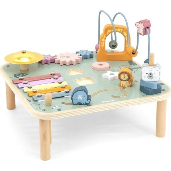 Viga Toys Viga PolarB Stół Stolik Edukacyjny Pętla Cymbałki Sensoryka