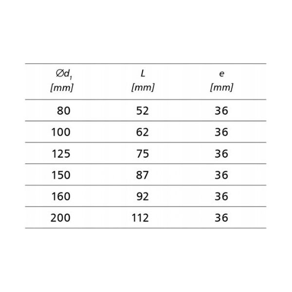 SpiroFlex Kolano DN 200, 90°