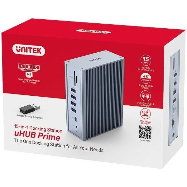 Stacja/replikator Unitek USB-C (D1086A)