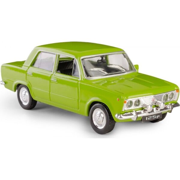 Pojazd PRL Fiat 125p zielony Daffi
