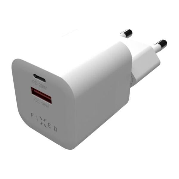 Ładowarka Fixed Ładowarka sieciowa, adapter, USB-A, USB-C, Fixed