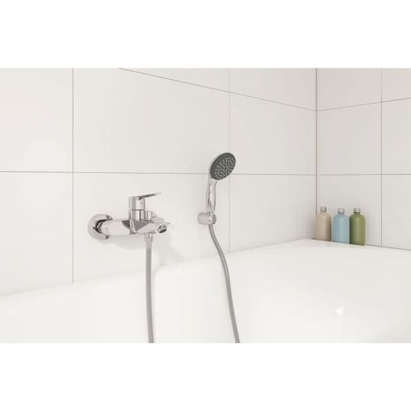 Bateria wannowa Grohe GROHE - Jednouchwytowa bateria wannowo-natryskowa - nascienna