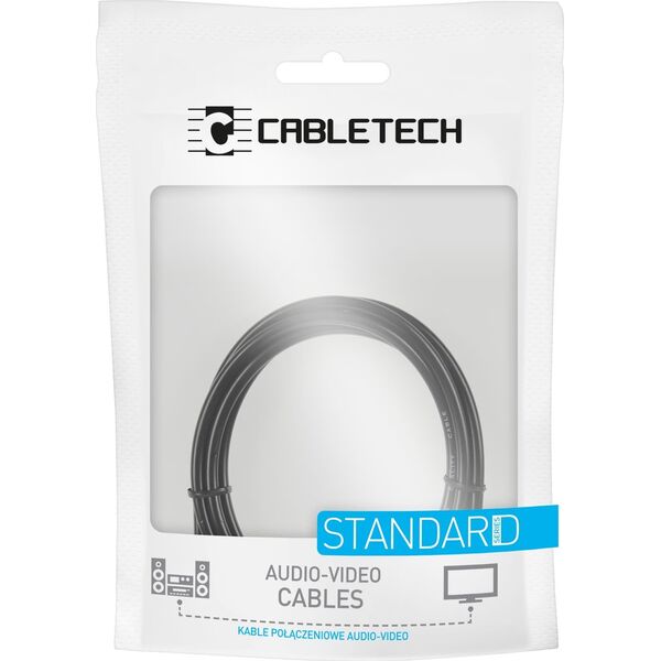 Konwerter Cabletech Kabel 2RCA-2RCA 3m Cabletech standard (1LL)