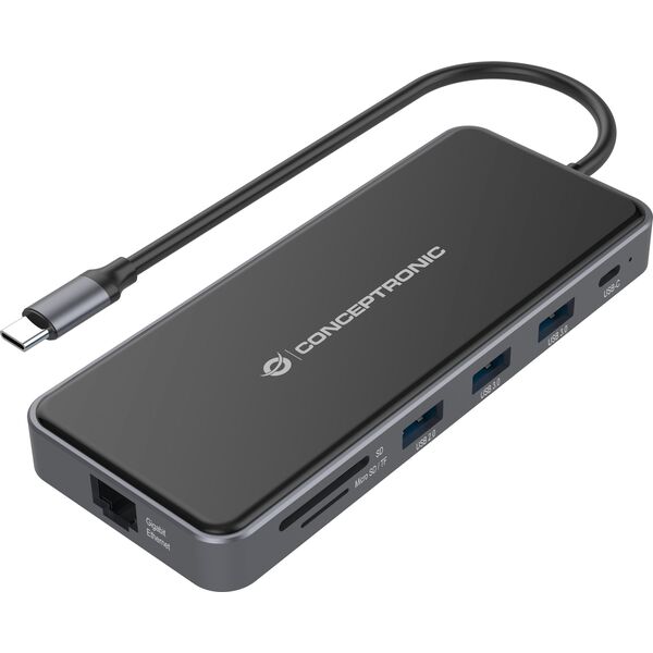 Stacja/replikator Conceptronic DONN15G USB-C