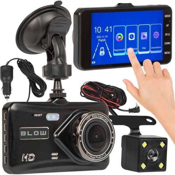 Wideorejestrator Blow Rejestrator video BLACKBOX DVR F800BLOW