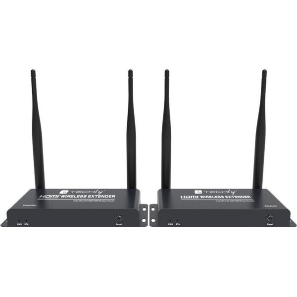 System przekazu sygnału AV Techly Techly Bezprzewodowy Extender HDMI FullHD 1080p*60Hz do 200m 5.8GHz