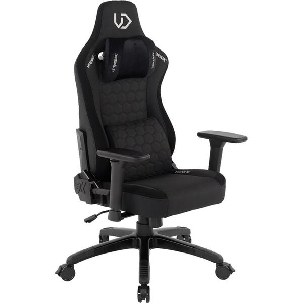Fotel Ultradesk Gamingowy dziecięcy Throne Kids, czarny