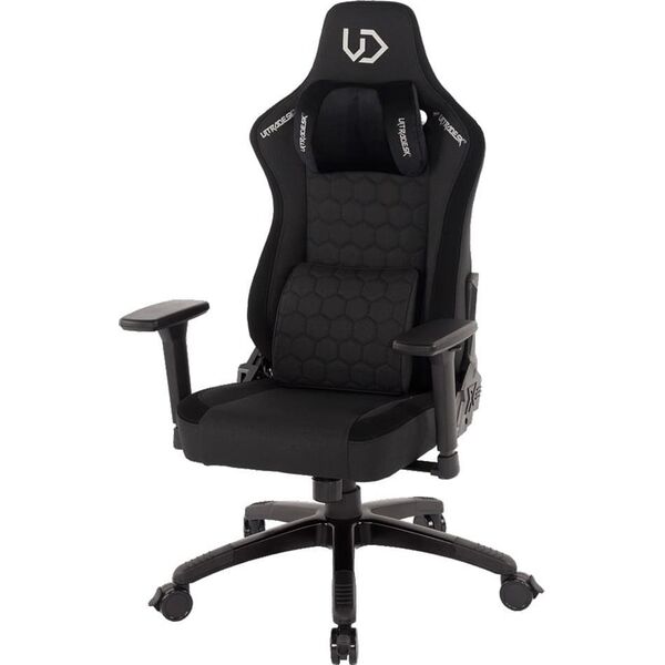 Fotel Ultradesk Gamingowy dziecięcy Throne Kids, czarny