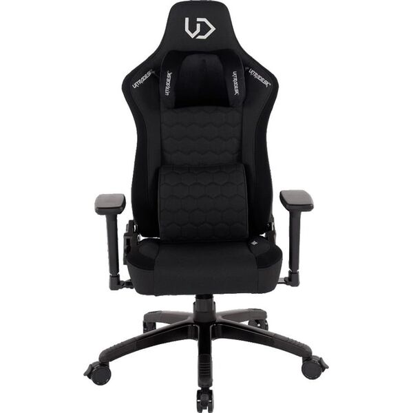 Fotel Ultradesk Gamingowy dziecięcy Throne Kids, czarny