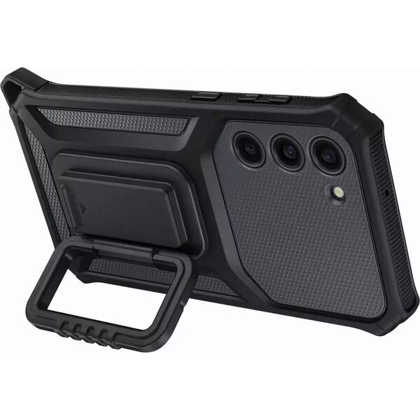 Samsung Etui Samsung Rugged Gadget Case do Samsung Galaxy S23+ Plus pancerny pokrowiec ring holder podstawka szare