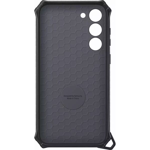 Samsung Etui Samsung Rugged Gadget Case do Samsung Galaxy S23+ Plus pancerny pokrowiec ring holder podstawka szare