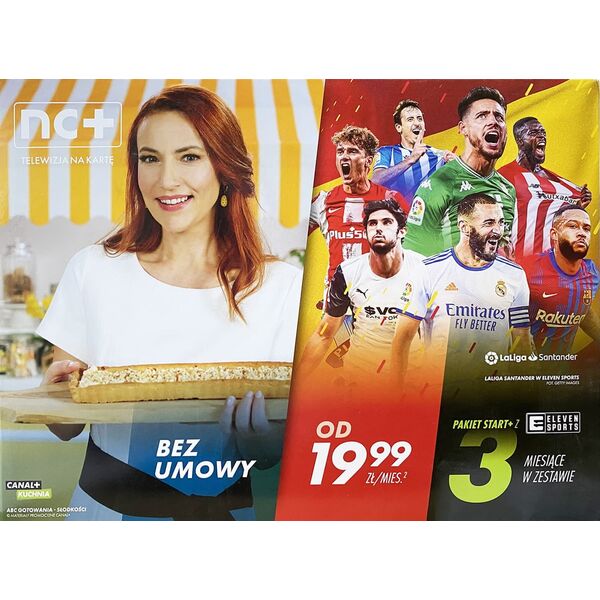 Tuner TV Canal+ CANAL+ TELEWIZJA NA KARTÄ 3mc Start Eleven Sport+ BG5