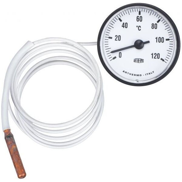 Domer Termometr z kapilarą białą tarczowy 63mm (5720)