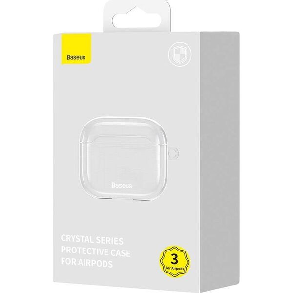 Baseus Przeźroczyste Etui Crystal do AirPods 3