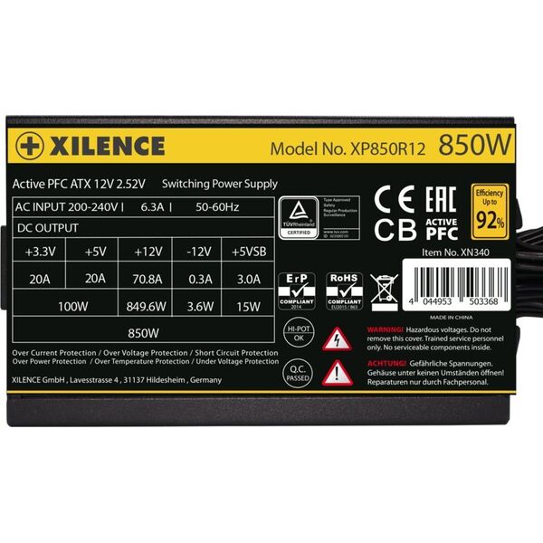 Zasilacz Xilence XN340 850W (XN340)