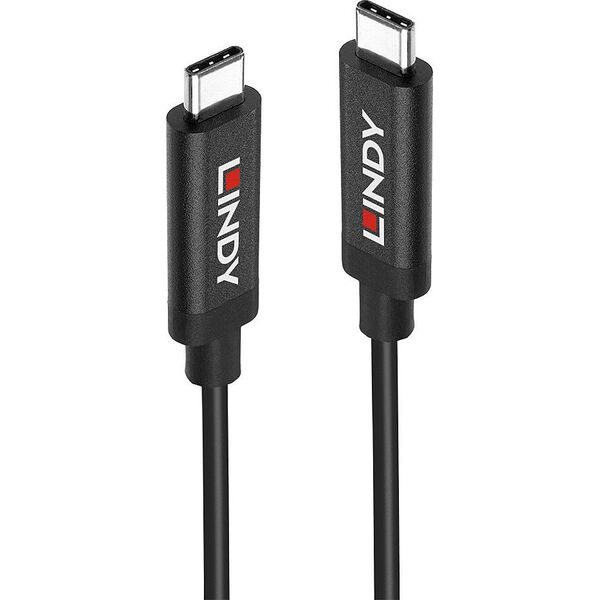 Kabel USB Lindy USB-C - USB-C 3 m Czarny (43348)