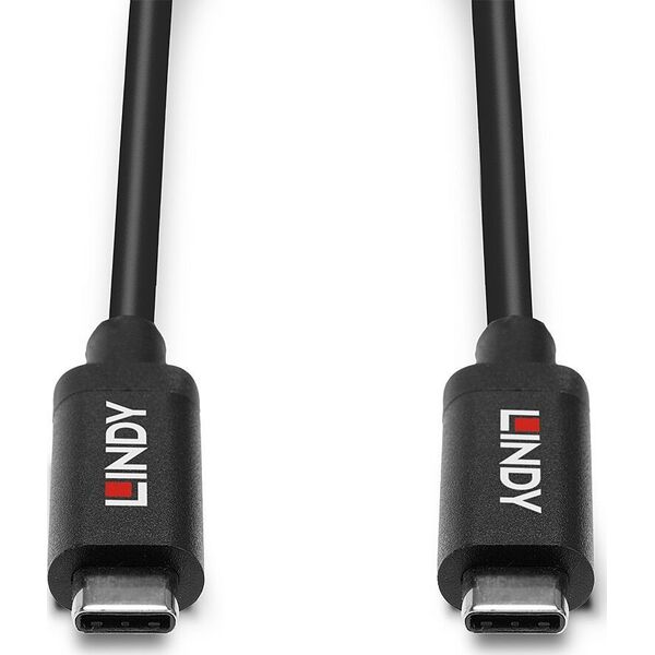 Kabel USB Lindy USB-C - USB-C 3 m Czarny (43348)