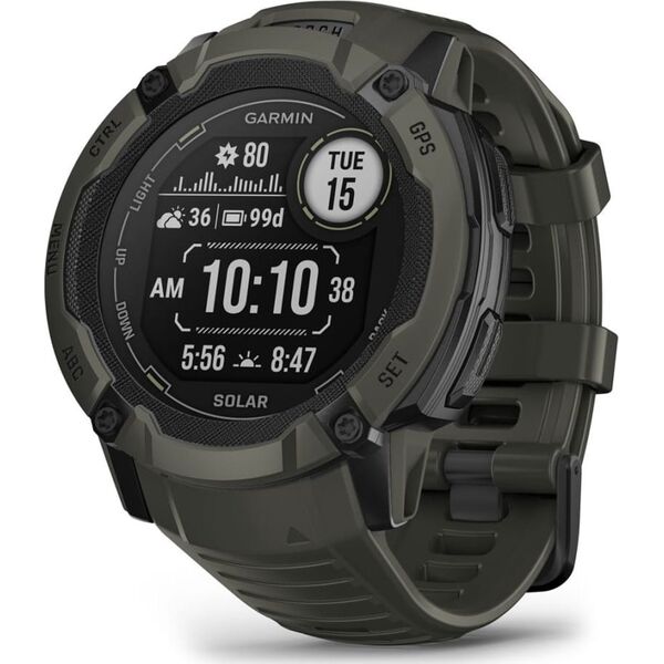Zegarek Garmin Garmin Instinct 2X 010-02805-05 Solar, Moss