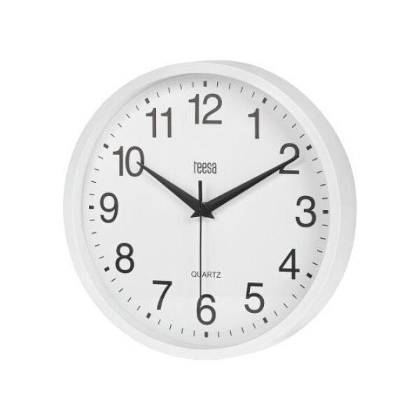 Teesa Zegar ścienny 25 cm biały