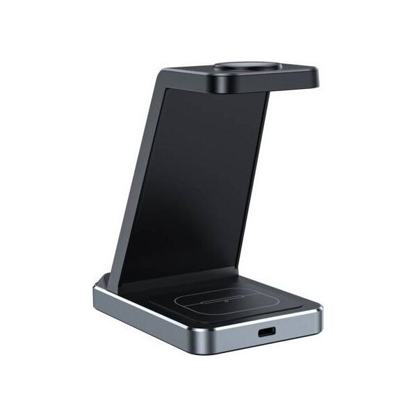Ładowarka Tech-Protect Ładowarka bezprzewodowa Tech-protect QI15W-A26 3in1 Wireless Charger Black