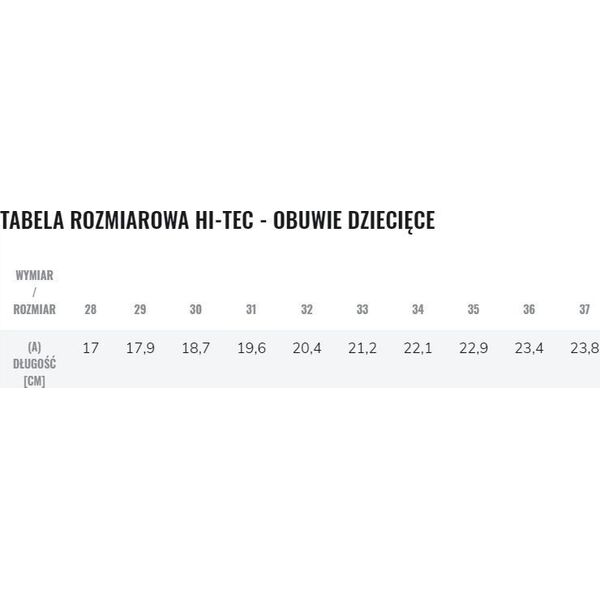 hitec Sandały dziecięce Hi-Tec Sanev Jr czarno-pomarańczowe rozmiar 32