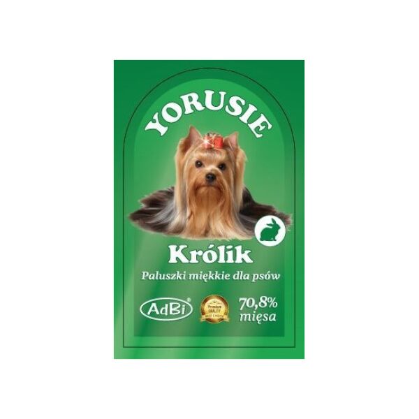 ADBI Adbi 250g Przysmak dla Psa Yorusie Paluszki Królik