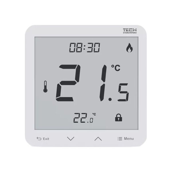 Tech Regulator pokojowy przewodowy dwustanowy R-10s Plus do listwy L-10, biały STR10SPWH