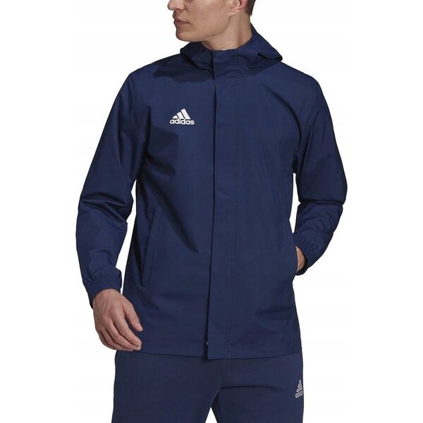 Kurtka męska Adidas Entrada 22 All Weather granatowa r. S