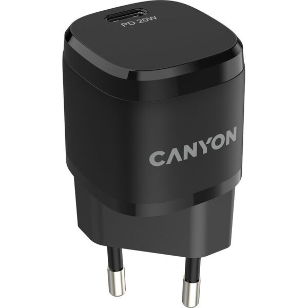 Ładowarka Canyon Zasilacz CANYON H-20-05 USB/USB-C, 20 W