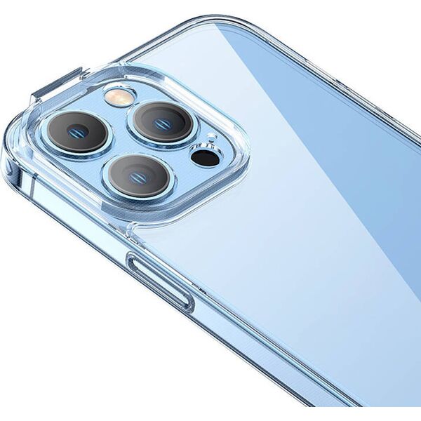 Baseus Zestaw ochronny Baseus SuperCeramic przeźroczyste, szklane etui i szkło hartowane do iPhone 14 Plus