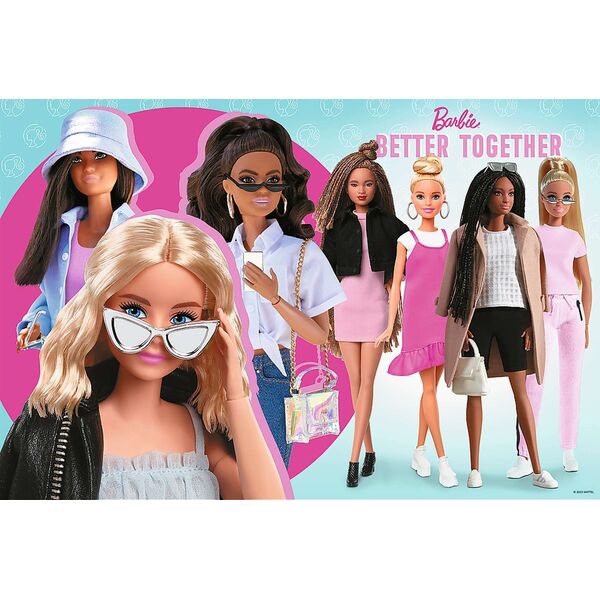 Trefl PUZZLE 160 Barbie i jej świat /Mattel 15419