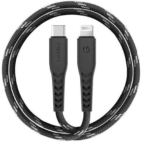 Kabel USB Energea USB-C - Lightning 3 m Czarny (CBL-NFCL-BLK300)