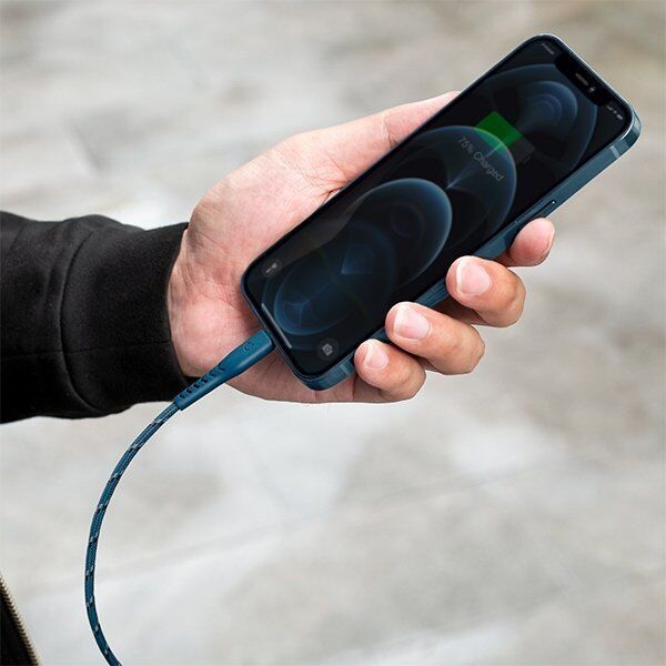 Kabel USB Energea USB-C - Lightning 3 m Czarny (CBL-NFCL-BLK300)