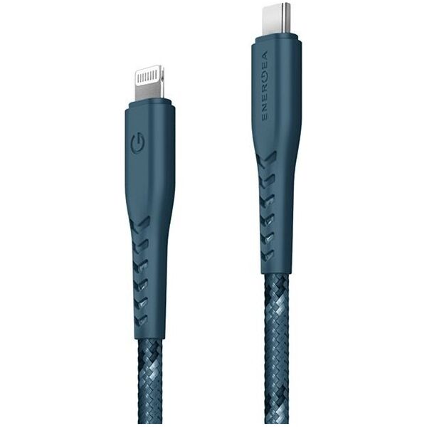 Kabel USB Energea USB-C - Lightning 1.5 m Niebieski (CBL-NFCL-BLU150)