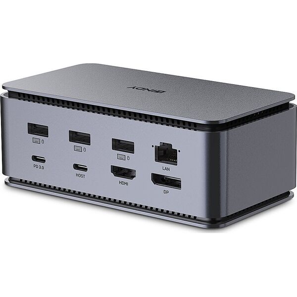 Stacja/replikator Lindy DST-PRO Thunderbolt 4 (43372)