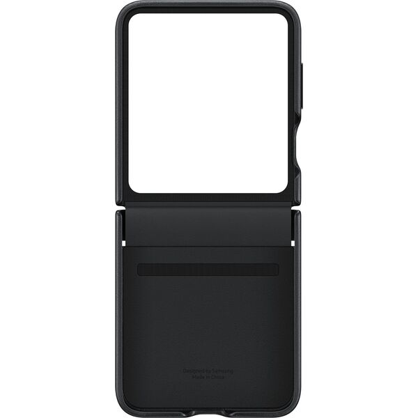 DefaultBrand Etui Samsung EF-VF731PBEGWW Z Flip5 czarny/black Flap ECO-Leather Case