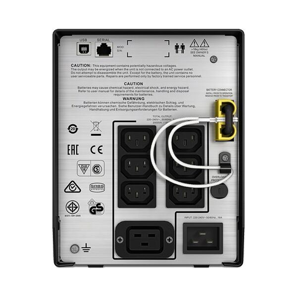 APC Zasilacz SMC2000I APC Smart-UPS C 2000VA LCD 230V