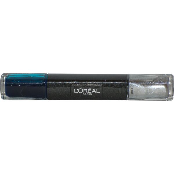 XXX_Loreal (L’Oreal Paris) L'Oreal Paris, Infallible, Nail Polish 2-In-1, MTX 030, Turquoise, 2 x, 5 ml For Women