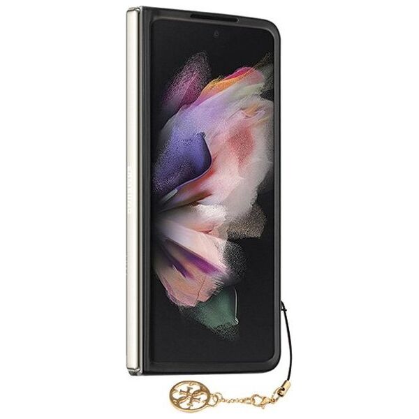 Guess Etui Guess GUHCZFD5GF4GBR Samsung Galaxy Z Fold 5 hardcase 4G Charms Collection brązowy/brown