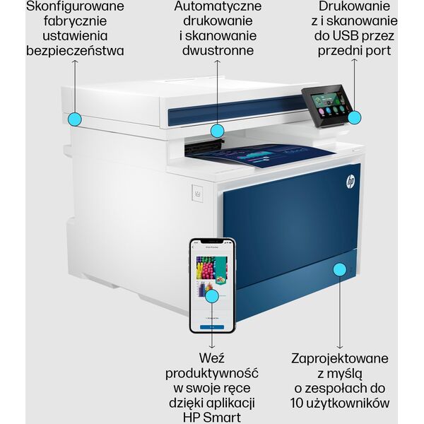 Urządzenie wielofunkcyjne HP LaserJet Pro 4302FDW (5HH64F)