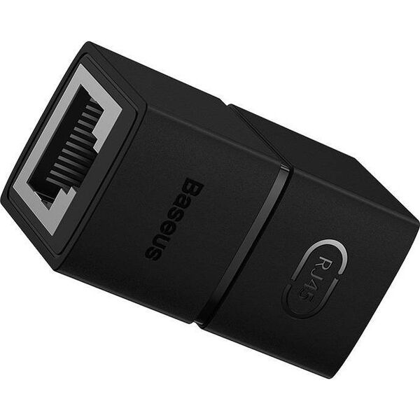 Baseus Złączka sieciowa Baseus, 2 sztuki, AirJoy series (czarny)