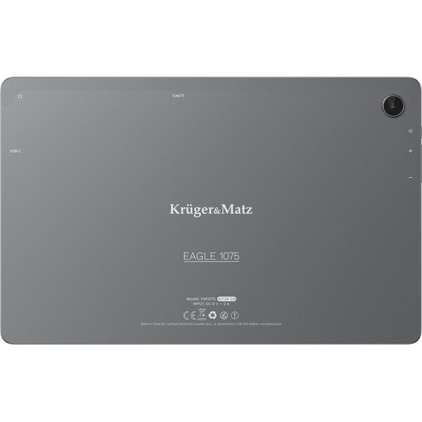 Tablet Kruger&Matz Eagle 1075 10.4" 128 GB 4G Grafitowy (KM1075)