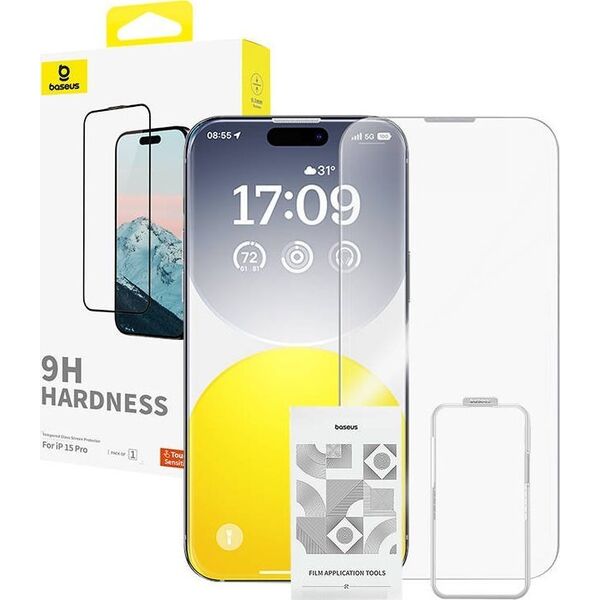 Baseus Szkło hartowane 0.3mm Baseus Diamond do iPhone 15Pro