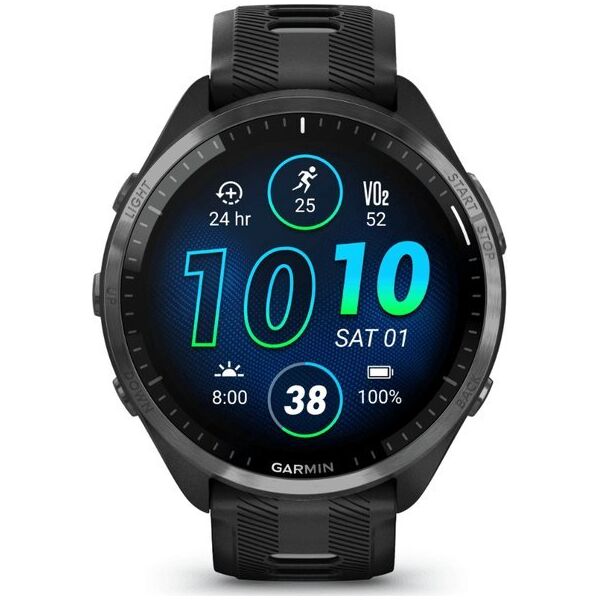 Zegarek sportowy Garmin Smartwatch sportowy Garmin Forerunner 965 Czarny Szary Tytan DLC 010-02809-10
