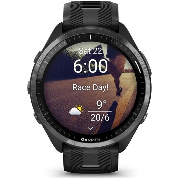 Zegarek sportowy Garmin Smartwatch sportowy Garmin Forerunner 965 Czarny Szary Tytan DLC 010-02809-10